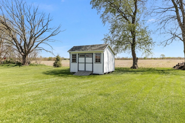 4690 Arrowhead Dr NW, Carroll, OH 43112 - view of shed featuring a view of rural / pastoral area