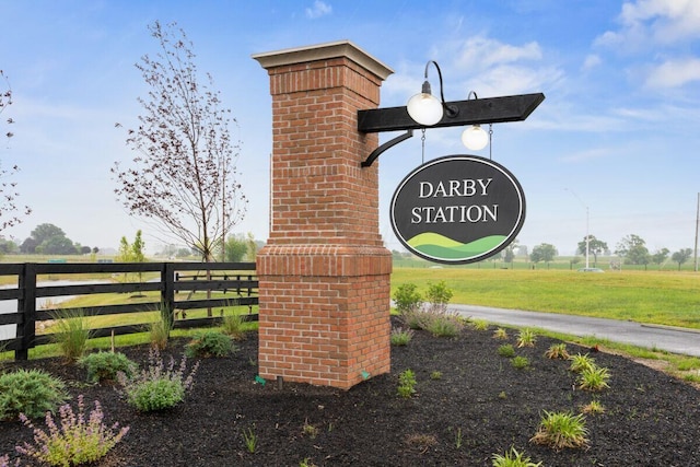 1544 Slippery Rail Dr, Plain City, OH 43064 - view of community sign