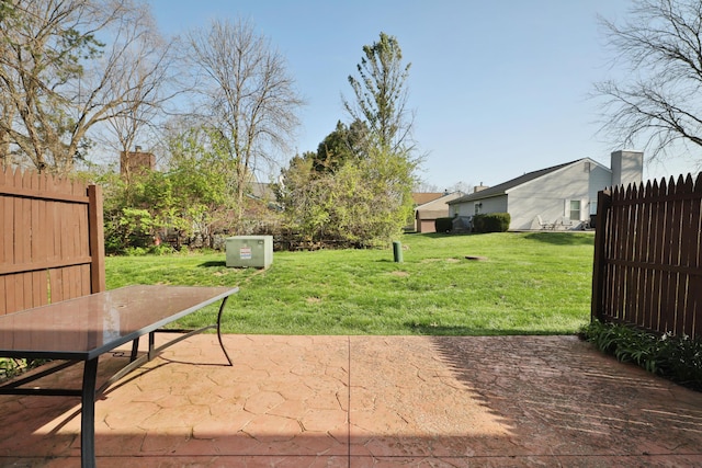 38 Ravine Ridge Dr S, Powell, OH 43065 - view of yard with a patio and fence