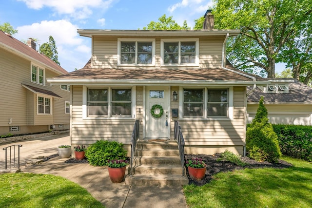 1397 Glenn Ave, Columbus, OH 43212 - view of front of property with a chimney