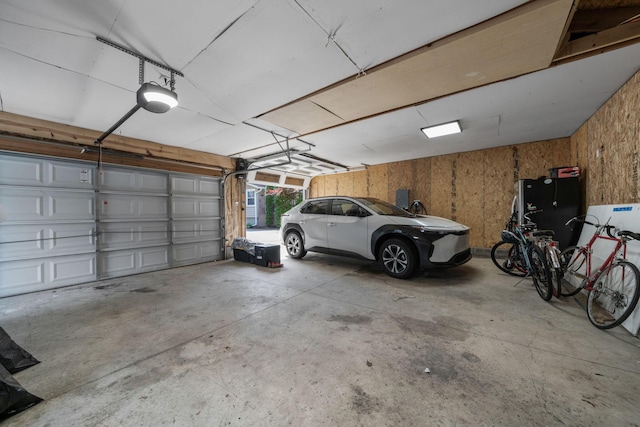 1397 Glenn Ave, Columbus, OH 43212 - garage featuring a garage door opener