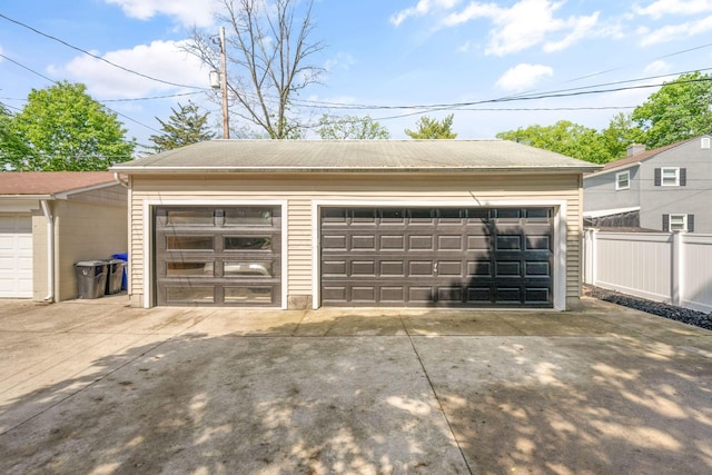 1397 Glenn Ave, Columbus, OH 43212 - detached garage featuring fence