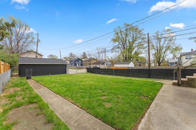 1284-1286 S Champion Ave, Columbus, OH 43206 - view of yard with fence and a residential view