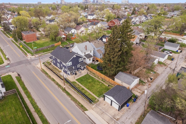 1284-1286 S Champion Ave, Columbus, OH 43206 - birds eye view of property featuring a residential view and a view of city