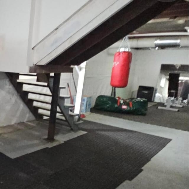 1284-1286 S Champion Ave, Columbus, OH 43206 - interior space with stairway