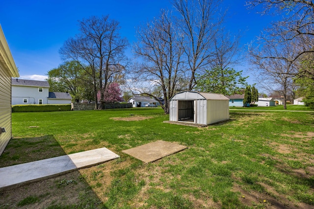 116 W S Ave, Plain City, OH 43064 - view of yard with an outbuilding and a storage unit