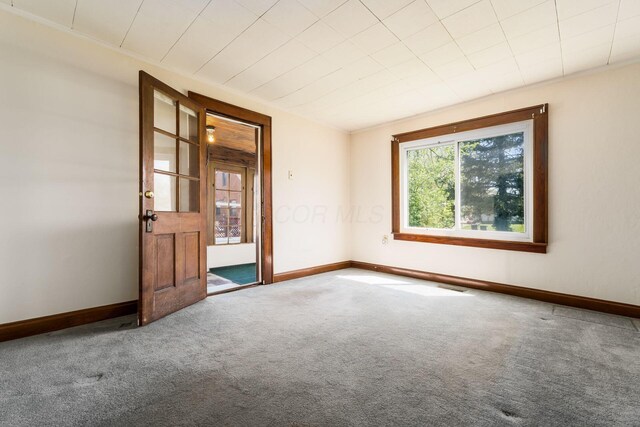 2953 Atwood Ter, Columbus, OH 43224 - carpeted spare room featuring baseboards and visible vents