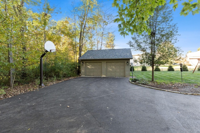 660 Woods Hollow Ln, Powell, OH 43065 - view of detached garage
