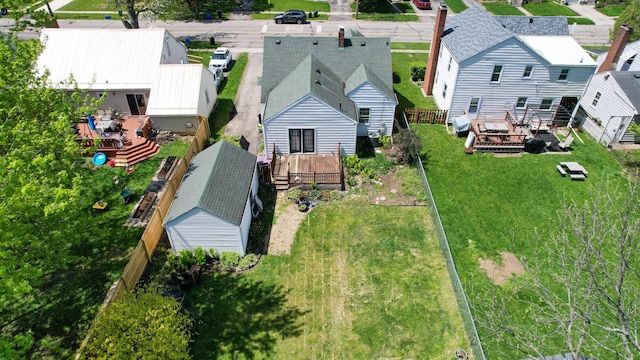 264 Merchant Ave, Marion, OH 43302 - bird's eye view
