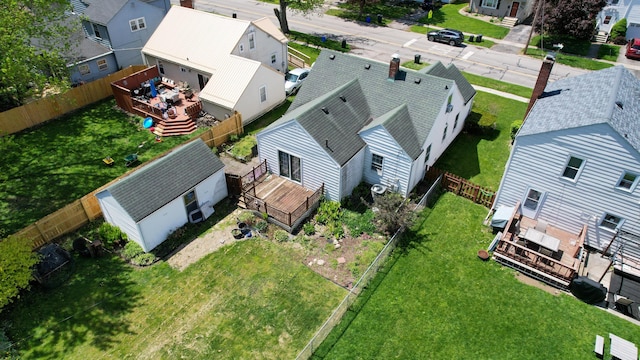 264 Merchant Ave, Marion, OH 43302 - aerial view with a residential view