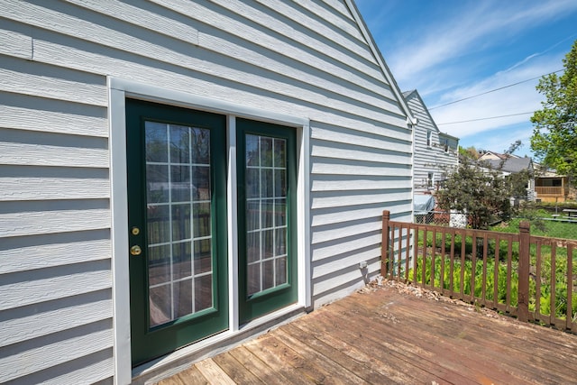 264 Merchant Ave, Marion, OH 43302 - view of wooden terrace