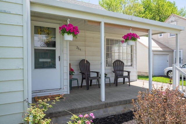 264 Merchant Ave, Marion, OH 43302 - view of patio / terrace with a porch