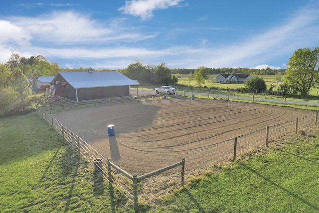 6495 Julian Rd SW, Amanda, OH 43102 - exterior space featuring a rural view and an enclosed area