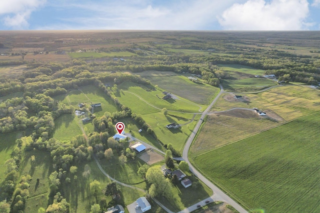 6495 Julian Rd SW, Amanda, OH 43102 - drone / aerial view with a rural view