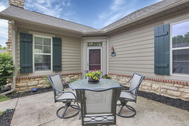 651 Albion Pl, Westerville, OH 43082 - view of patio / terrace featuring outdoor dining space