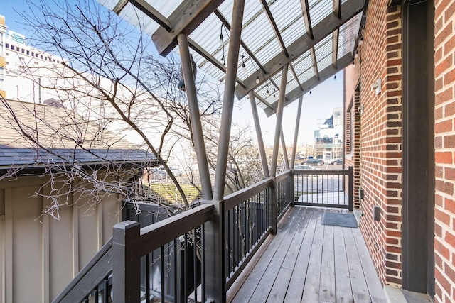 view of deck