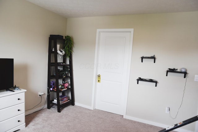 1151 Gelbray Dr, Columbus, OH 43207 - interior space with baseboards and light carpet