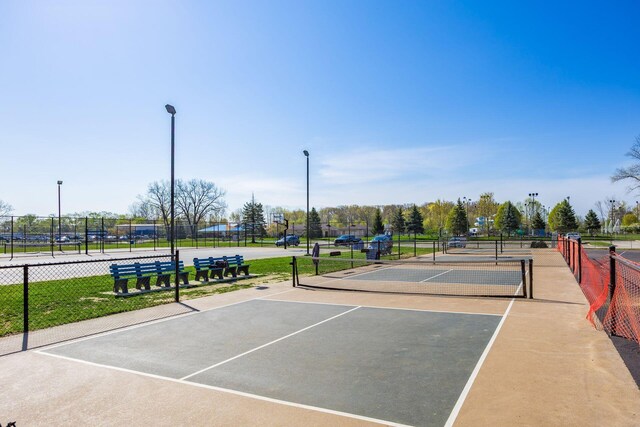 6008 Macnabb Ct, Hilliard, OH 43026 - view of home's community with fence and a tennis court