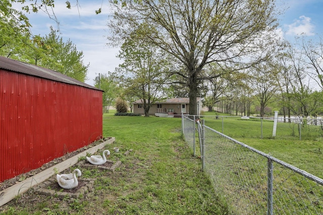 19361 White Stone Rd, Marysville, OH 43040 - view of yard with fence