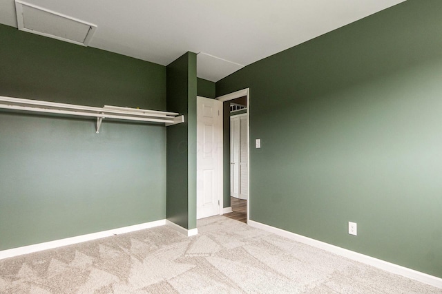 5068 Tremaine Ct, Columbus, OH 43232 - unfurnished bedroom with carpet flooring and attic access
