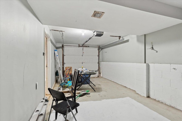4096 Jonquil St, Columbus, OH 43224 - garage featuring a garage door opener
