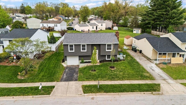 4096 Jonquil St, Columbus, OH 43224 - birds eye view of property featuring a residential view