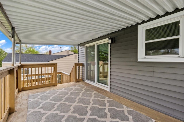 4096 Jonquil St, Columbus, OH 43224 - view of wooden terrace