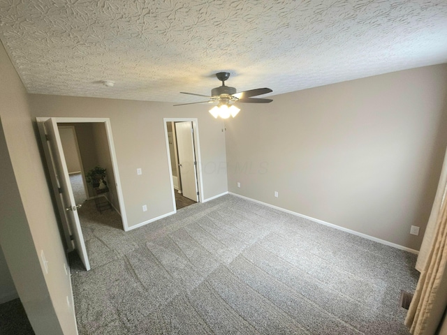 6682 Lagrange Dr Unit 48B, Canal Winchester, OH 43110 - unfurnished bedroom featuring baseboards, carpet flooring, and ceiling fan
