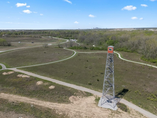 drone / aerial view