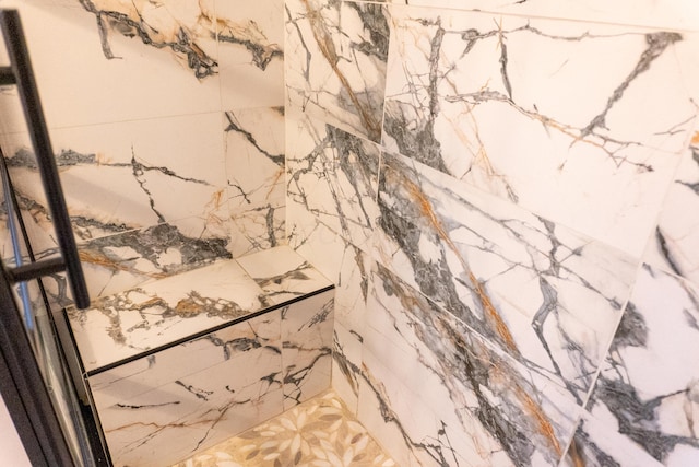 173 S Chesterfield Rd, Columbus, OH 43209 - detailed view of a marble finish shower