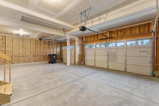 1206 Clover St, Sunbury, OH 43074 - garage with a garage door opener