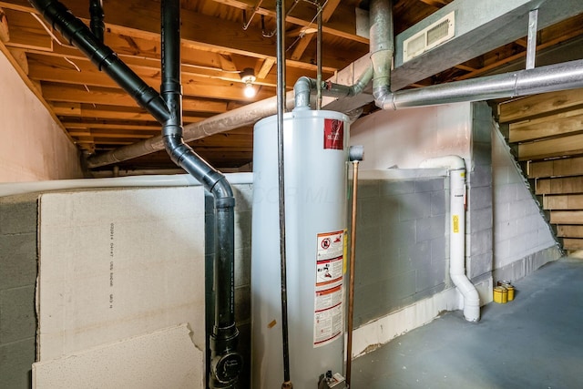 utilities with gas water heater