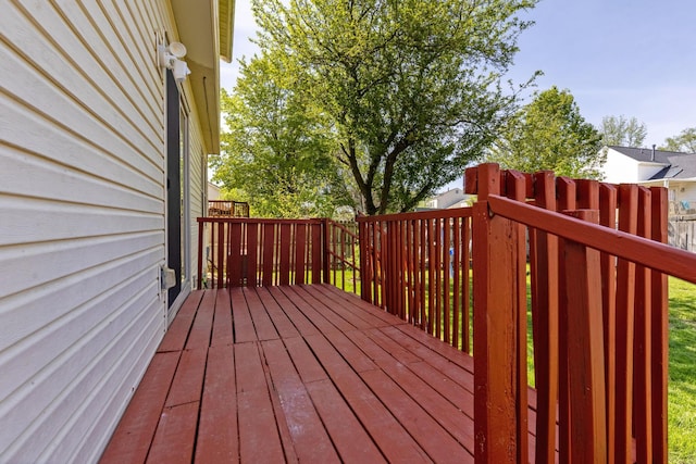 view of deck