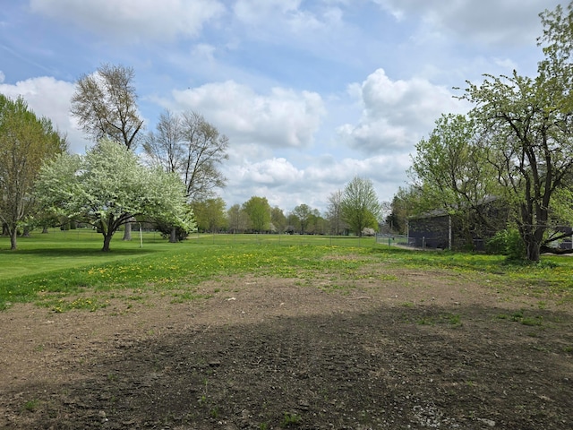 view of yard