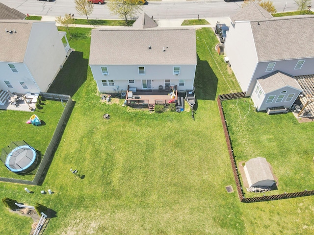 drone / aerial view