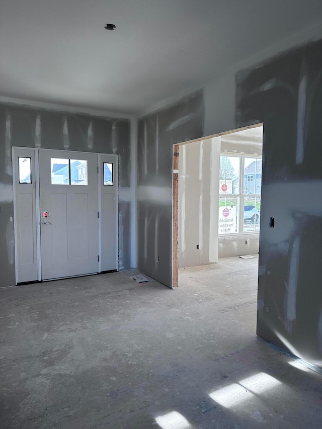 view of foyer