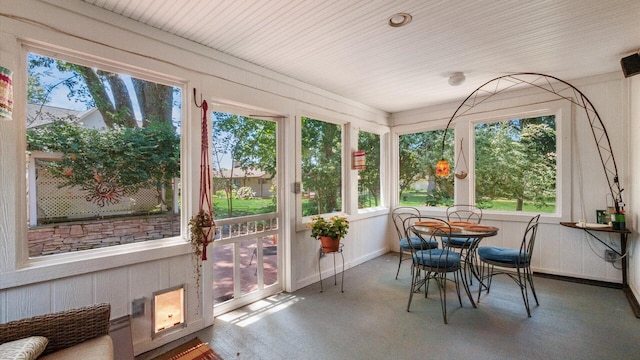 87 Dartmouth Rd SE, Hebron, OH 43025 - sunroom with wood finished floors