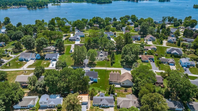 87 Dartmouth Rd SE, Hebron, OH 43025 - birds eye view of property featuring a residential view and a water view