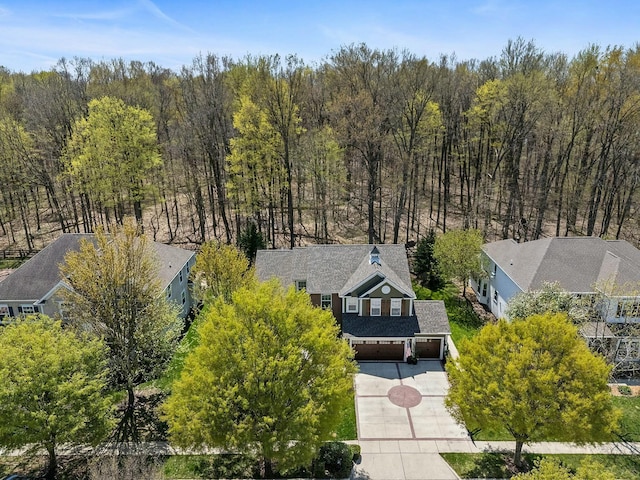 6767 Burnside Ln, Dublin, OH 43016 - bird's eye view