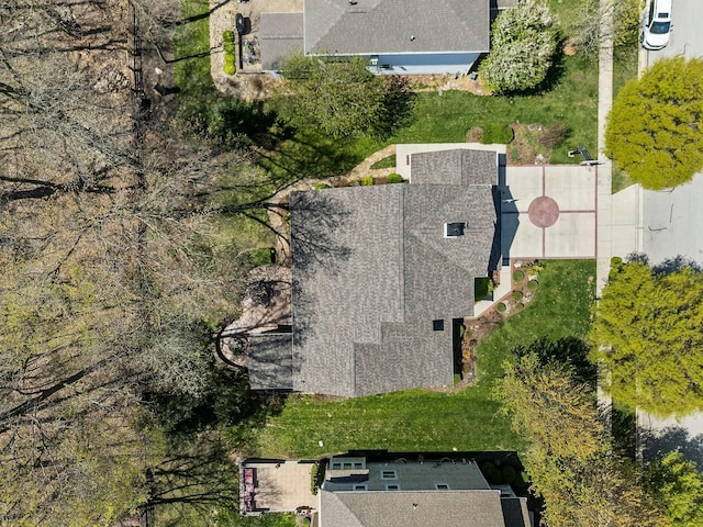6767 Burnside Ln, Dublin, OH 43016 - birds eye view of property