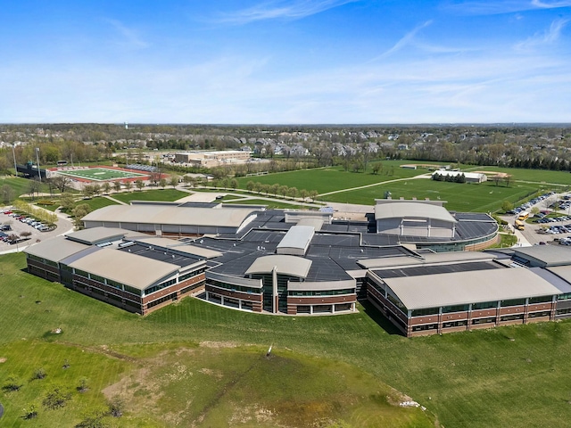 6767 Burnside Ln, Dublin, OH 43016 - drone / aerial view