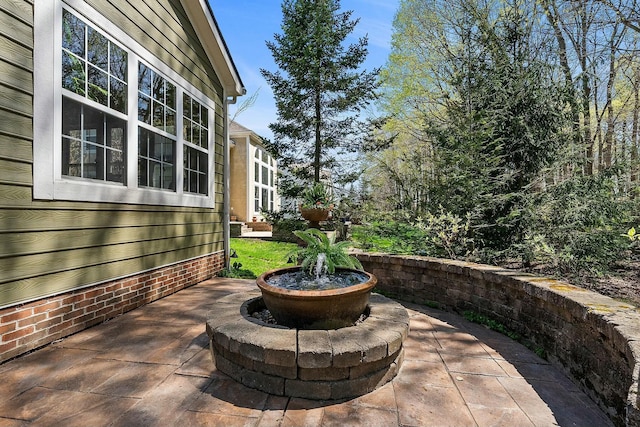6767 Burnside Ln, Dublin, OH 43016 - view of patio / terrace