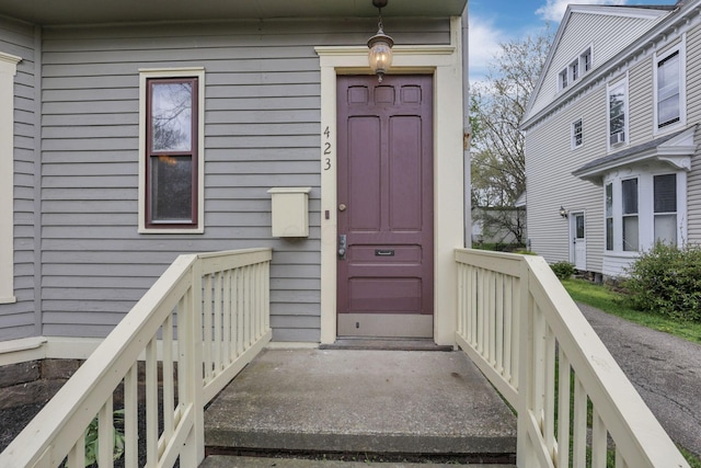 423 Hudson Ave, Newark, OH 43055 - view of entrance to property