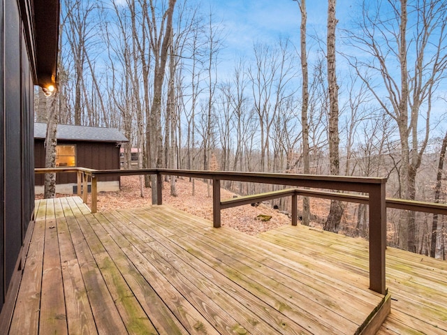 view of deck