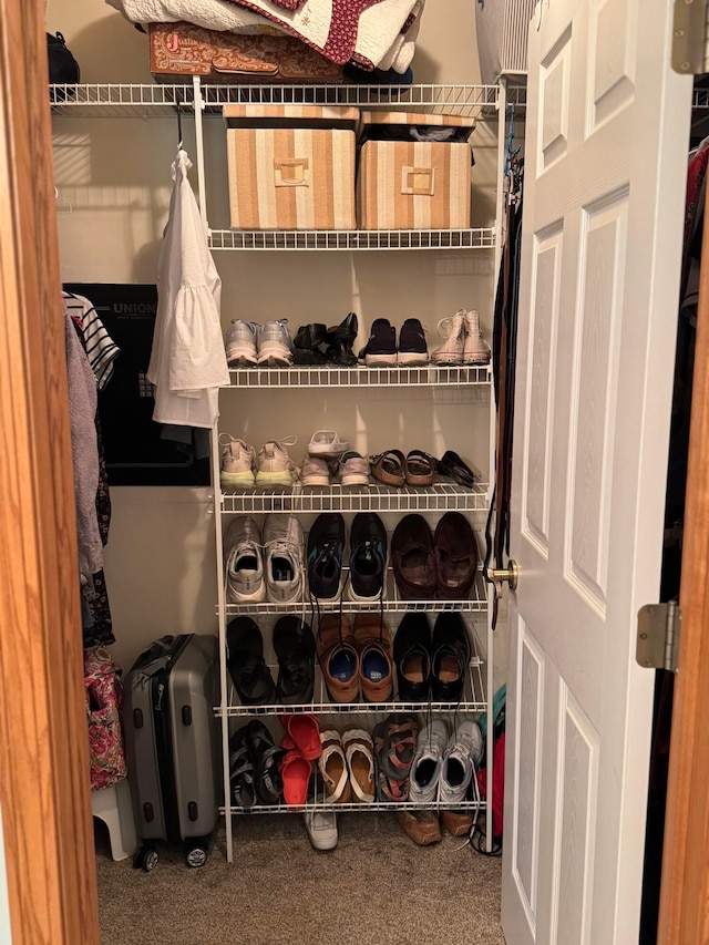 view of closet