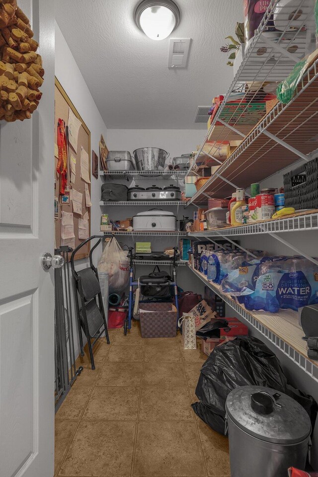 storage area featuring visible vents