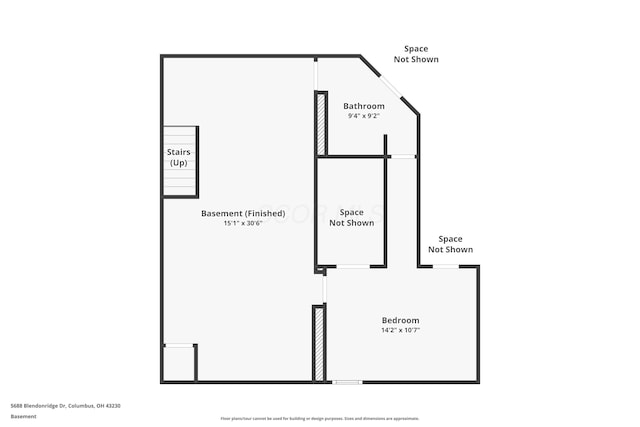 5688 Blendonridge Dr Unit 93E, Columbus, OH 43230 - plan