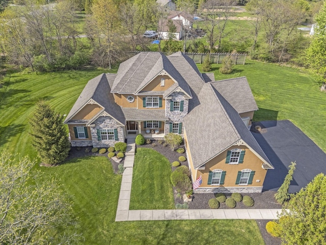 bird's eye view