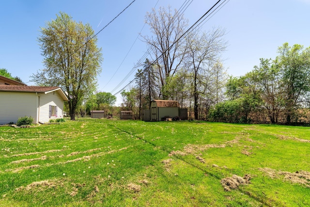 14 Stoney Ridge Dr SW, Pataskala, OH 43062 - view of yard with an outbuilding and a shed