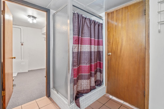 14 Stoney Ridge Dr SW, Pataskala, OH 43062 - bathroom featuring tile patterned floors and a shower stall